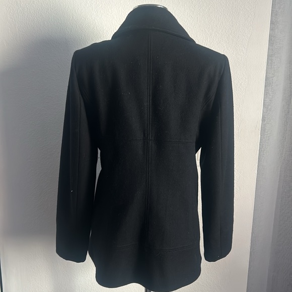 Women’s jacket wool navy from France - Picture 6 of 6